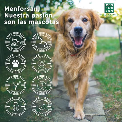 Shampoing pour animaux de compagnie Menforsan Chien Aloe Vera (1000 ml)