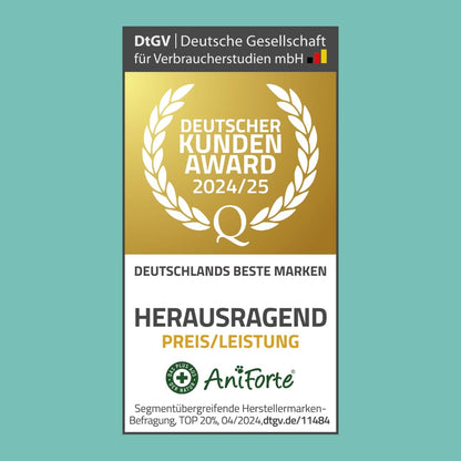 AniForte Neemöl Hundeshampoo 500ml – Gegen Juckreiz, Milben, Flöhe & Zecken, für glänzendes Fell