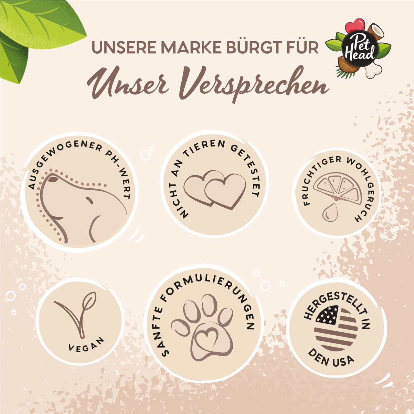 Pet Head Sensitive Soul Hundeshampoo | Kokosnussduft | Pflegt und Beruhigt Empfindliche Haut | pH-Neutral | Vegan & Tierversuchsfrei | Sanfte Formel für Hunde und Welpen | 300ml