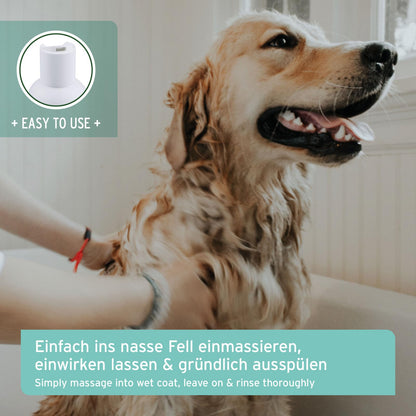 AniForte Neemöl Hundeshampoo 500ml – Gegen Juckreiz, Milben, Flöhe & Zecken, für glänzendes Fell