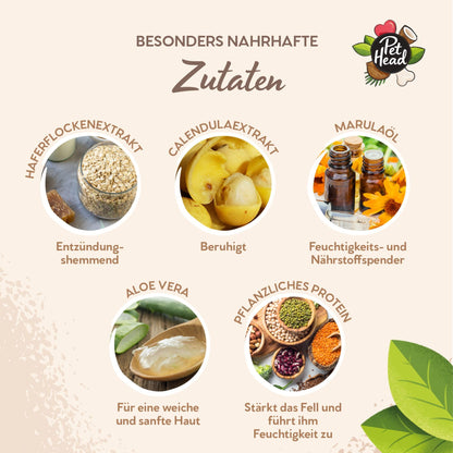 Pet Head Sensitive Soul Hundeshampoo | Kokosnussduft | Pflegt und Beruhigt Empfindliche Haut | pH-Neutral | Vegan & Tierversuchsfrei | Sanfte Formel für Hunde und Welpen | 300ml