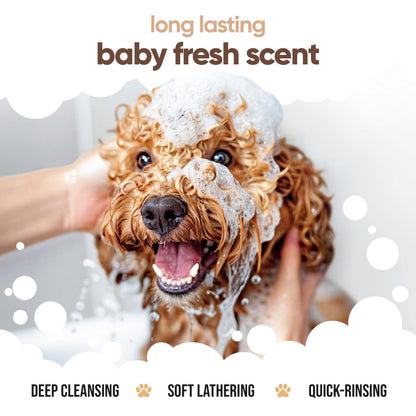 Buddycare Hundeshampoo Vanille & Sheabutter 500ml – Feuchtigkeitspflege mit Aloe Vera & Pro-Vitamin B5